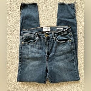 EUC Frame Denim Le High Skinny Jeans Size 30